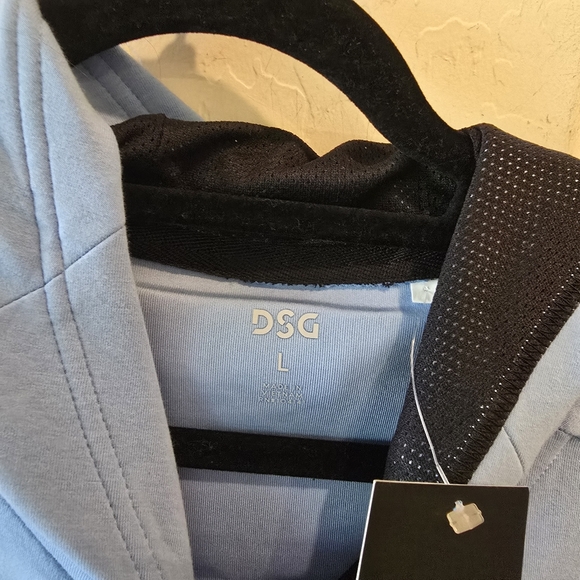 DSG Sport Fleece Hoodie Academy Blue - Picture 4 of 4